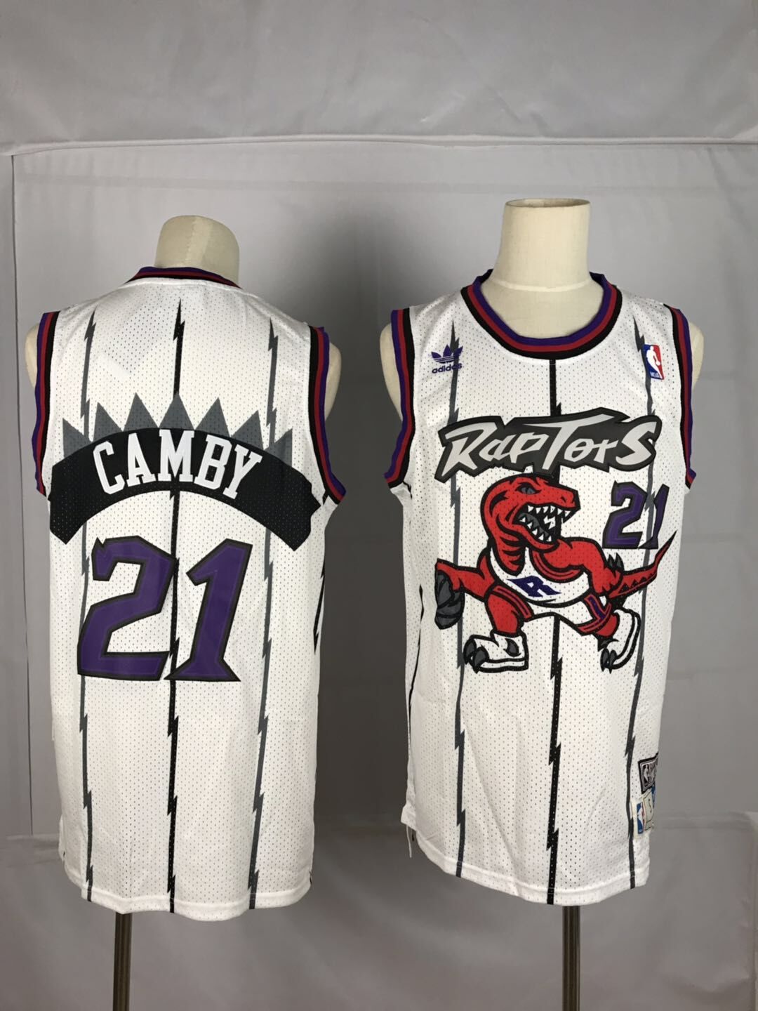 2019 Men Toronto Raptors #21 Camby white NBA Nike Jerseys